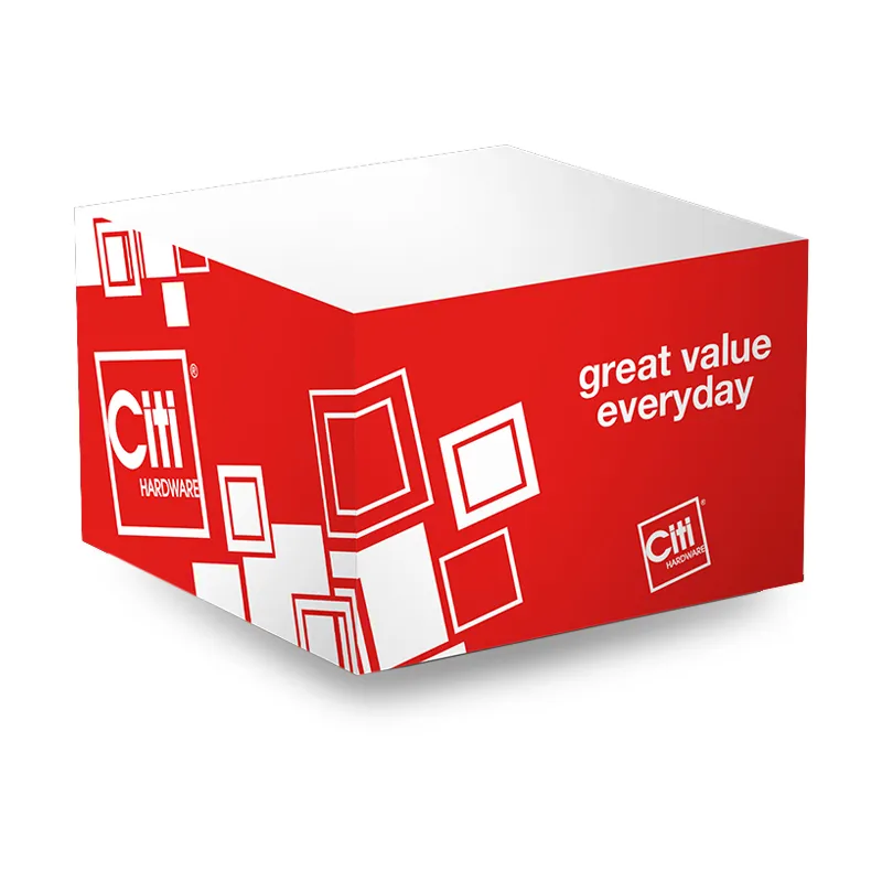 CITI MEMO PAPER CUBE RED PAPER CUBE